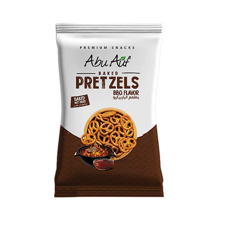 Abu Auf Pretzels | بريتزل أبو عوف - بطعم الشواء - 30 جم
