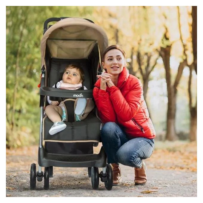 عربة الأطفال القابلة للطي بيد واحدة من مون تريك