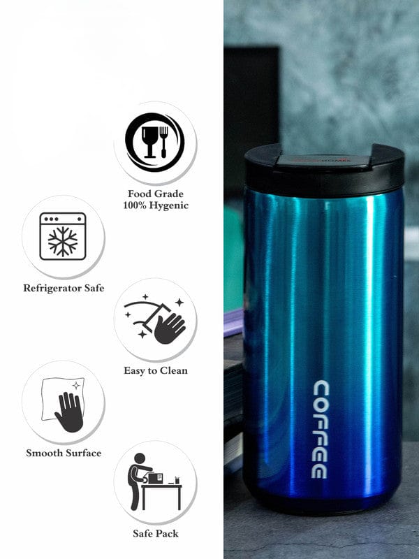 مج حراري من الستانلس ستيل , مانع للتسرب سعة 400 مل