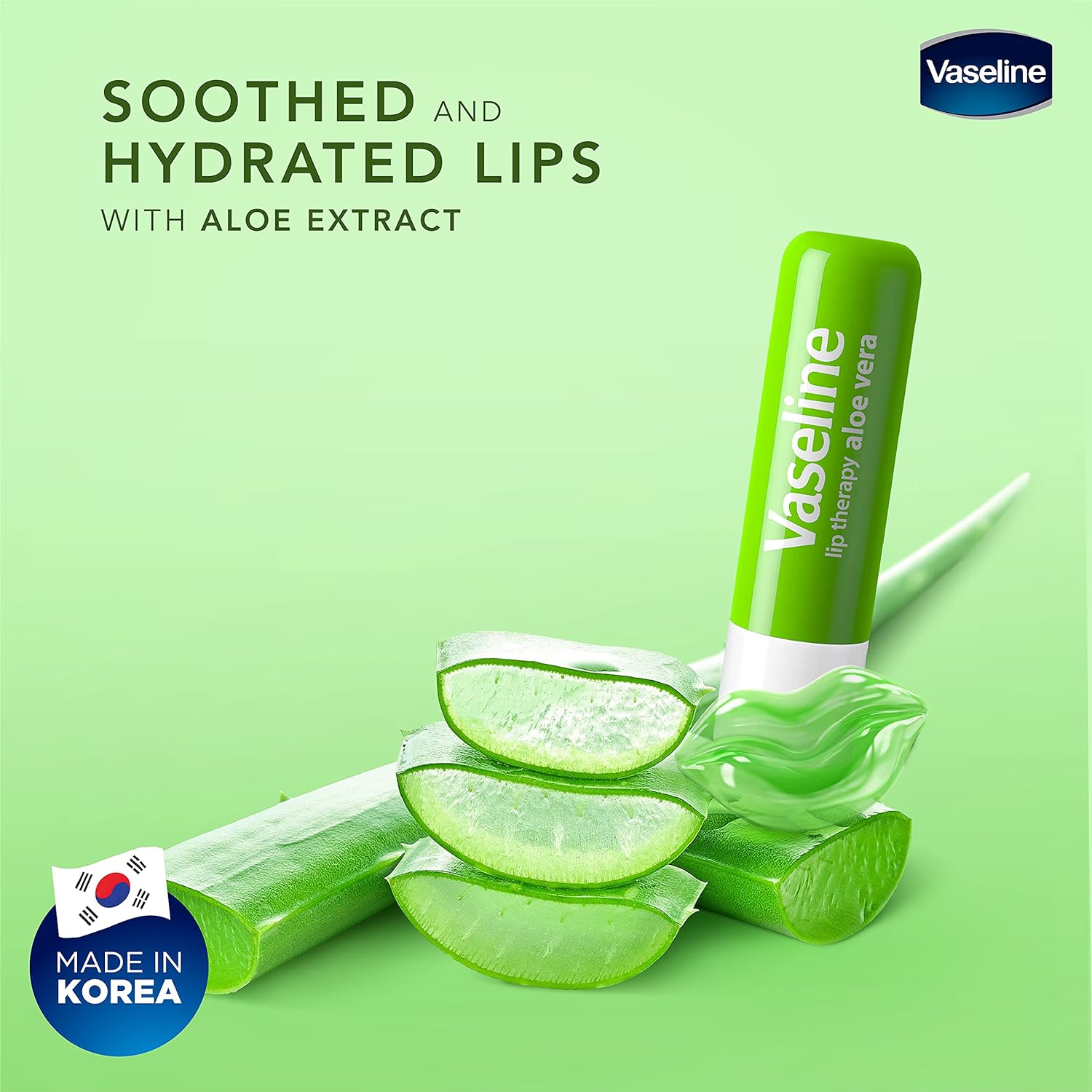 Vaseline Lip Care Aloe Vera Lips - 4.8g