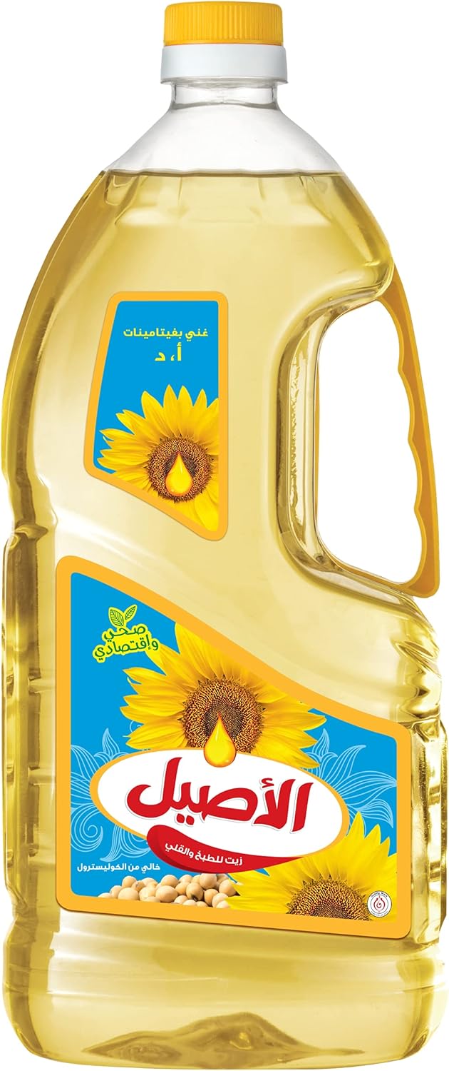 الاصيل زيت عباد - 1.5 لتر