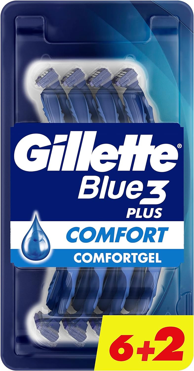 Blue3 ComfortGEL (3 Sharper Blades) Razor *8