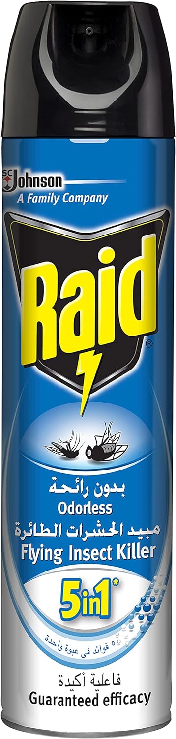 Raid | ريد مبيد الحشرات الطائرة بدون رائحة 400 مل