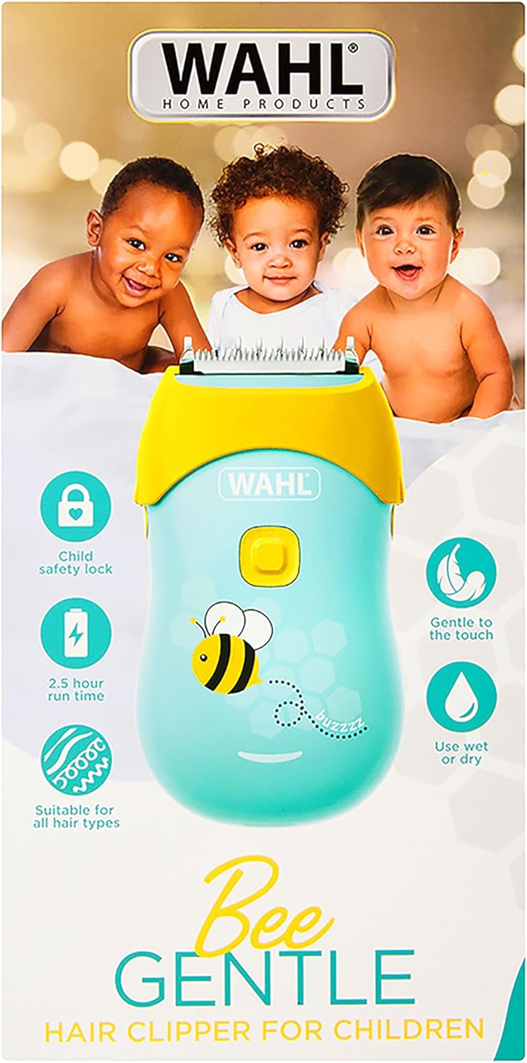 WAHL | ماكينة قص شعر الأطفال من وال للاستخدام الجاف/الرطب، بطارية ليثيوم أيون قابلة لإعادة الشحن، 027-70002، (ضمان لمدة عامين)