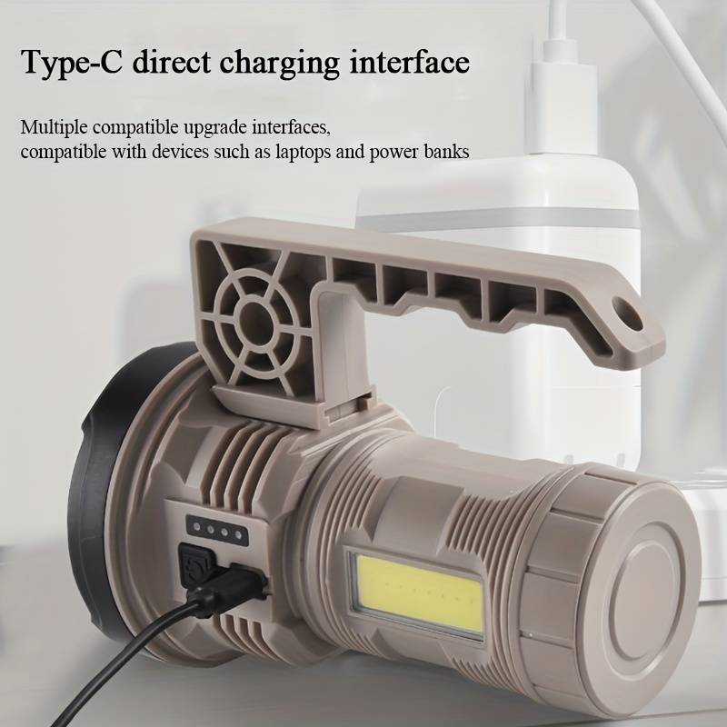 LED | Handheld Flashlight - كشاف محمول متعدد الوظائف، كشاف محمول باليد عالي الطاقة