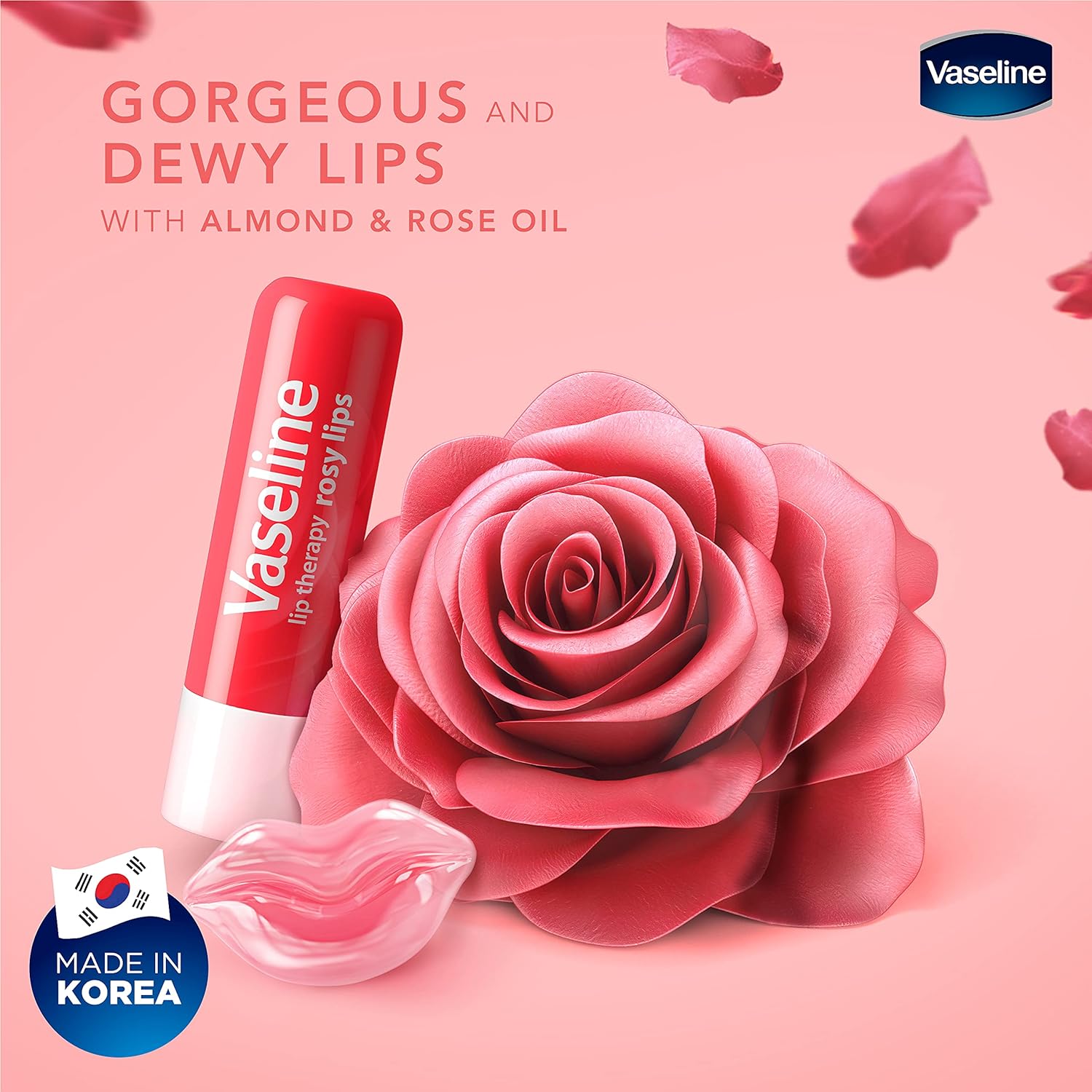 Vaseline Lip Care Rosy Lips - 4.8g