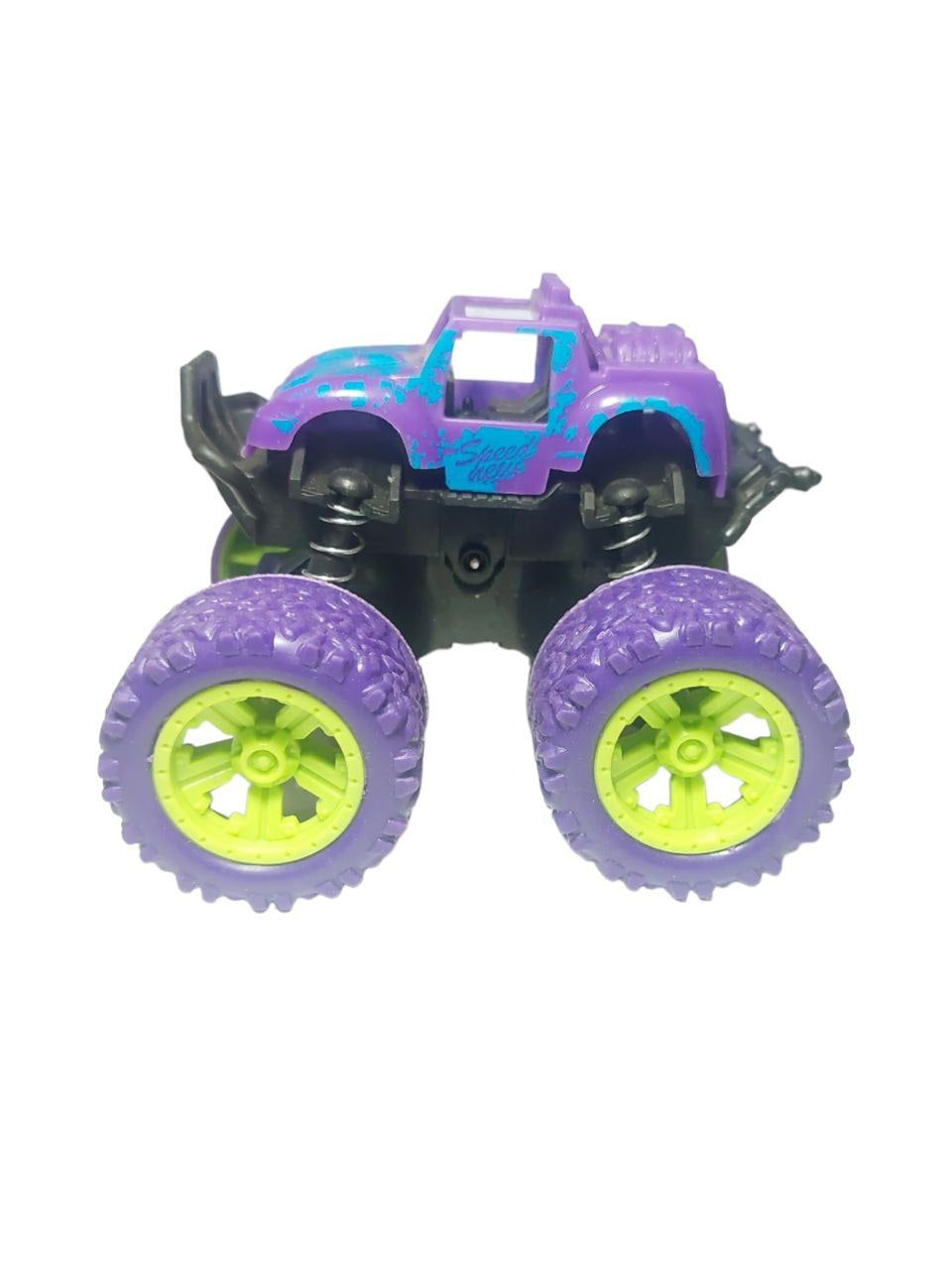 Friction Powered Car With Big Tire Wheel