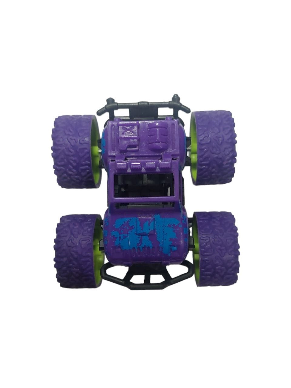 Friction Powered Car With Big Tire Wheel