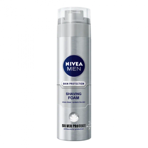 NIVEA Men Shaving Foam SILVER PROTECT 200ml