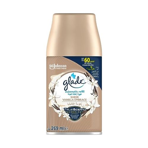 Glade | عبوة إعادة تعبئة أوتوماتيكية بنعومة الفانيليا من جليد 269 مل