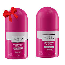 AZHA ROLL ON deep purple 60ML*2 ازهى رول اون مزيل عرق احمر 60 مل عرض 1+1