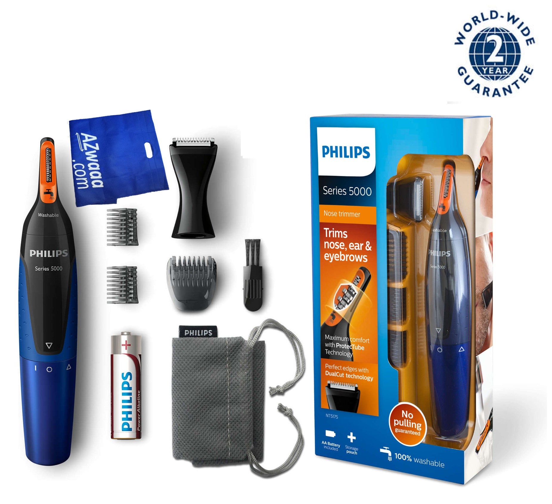 Philips | NT 5175 | Nose, ear & eyebrow trimmer لقص شعر الأنف والأذن