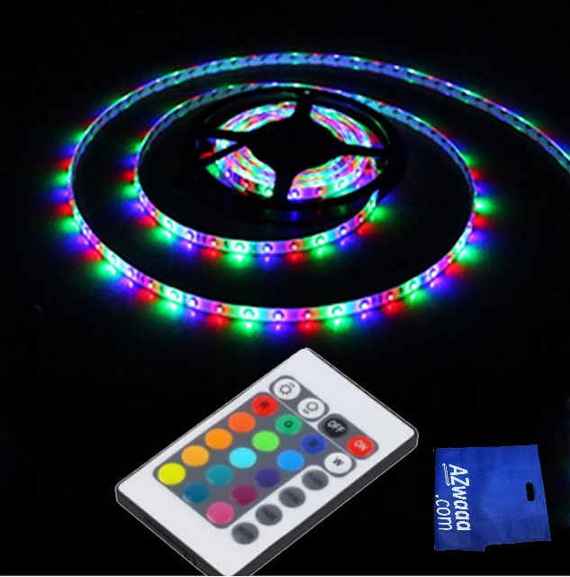 RGB | ليد متعدد الأاوان - 12V ريموت طول شريط الليد 5M