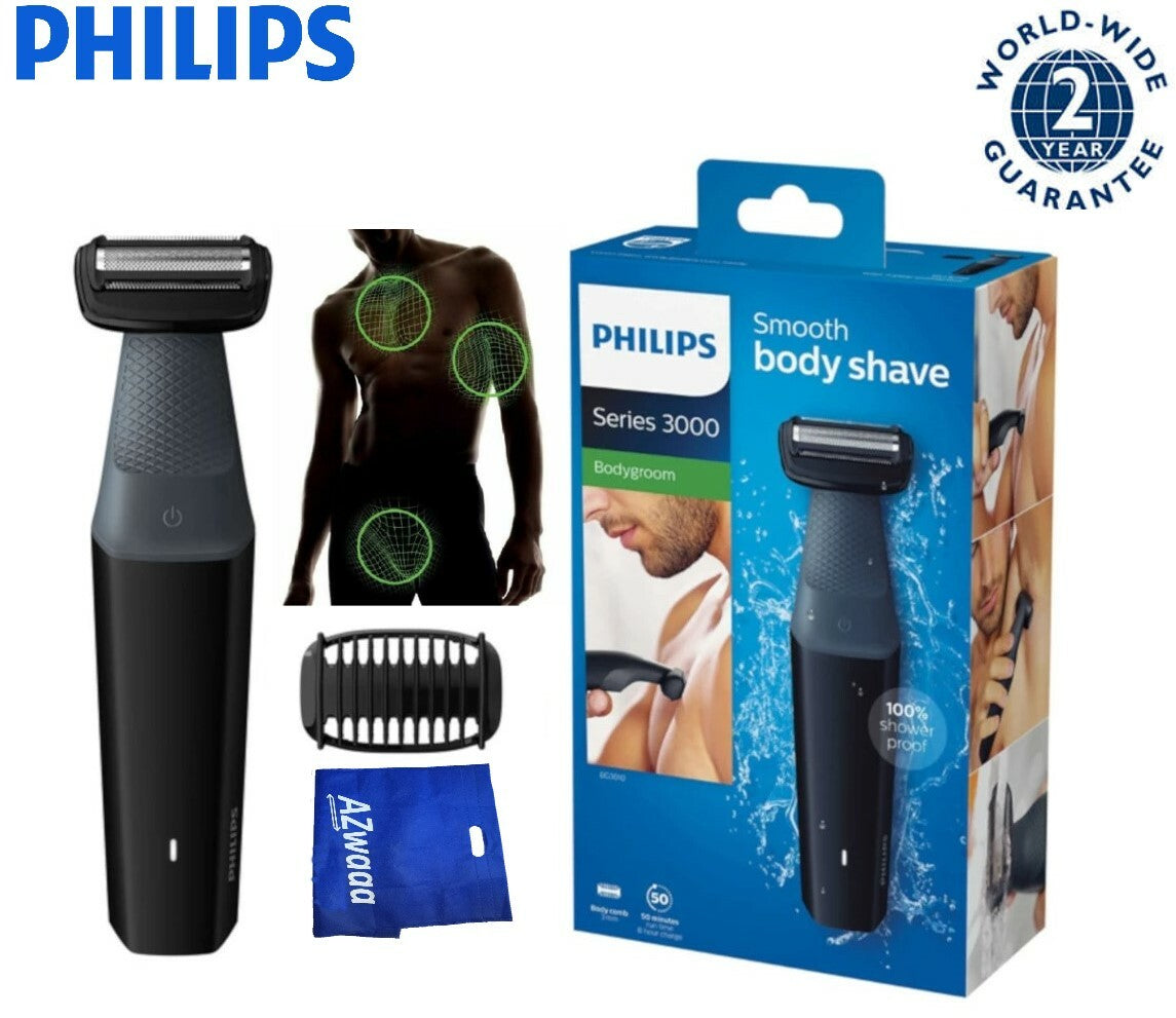Philips | BG 3010 | Body Groom ماكينة العناية بالجسم استخدامها أثناء الاستحمام