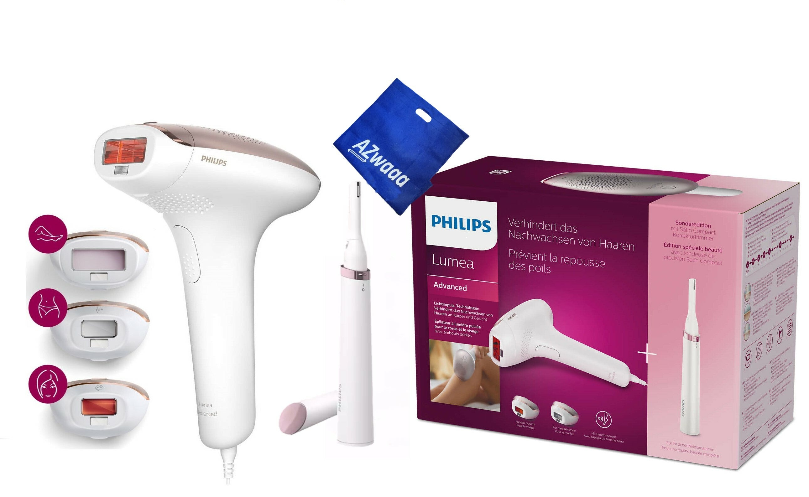 Philips | BRI 923 | Hair Removal 250,000 Flashes ماكينة ازالة شعر