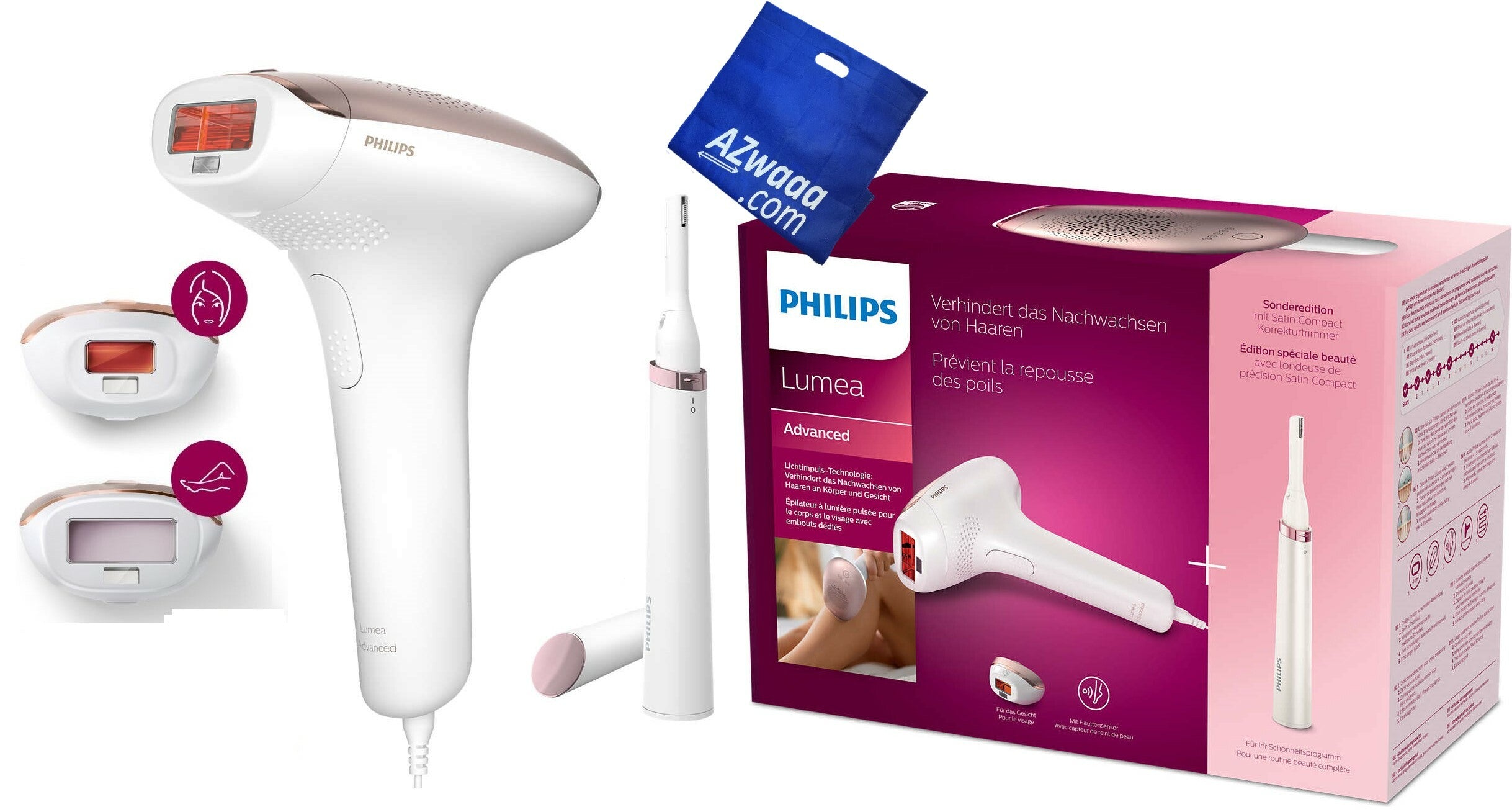 Philips | BRI 921 | Hair Removal 250,000 Flashes ماكينة ازالة شعر