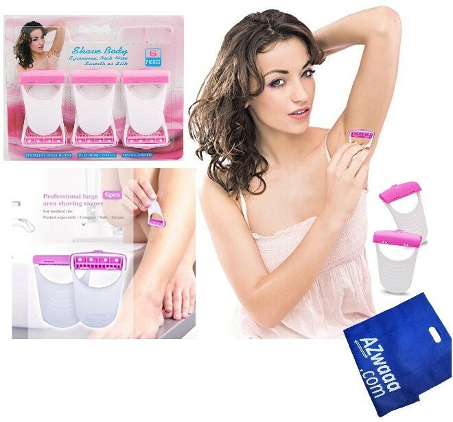 Hair Removal Disposable Blades - 6 Pcs - شفرات حلاقة للسيدات - 6 قطع