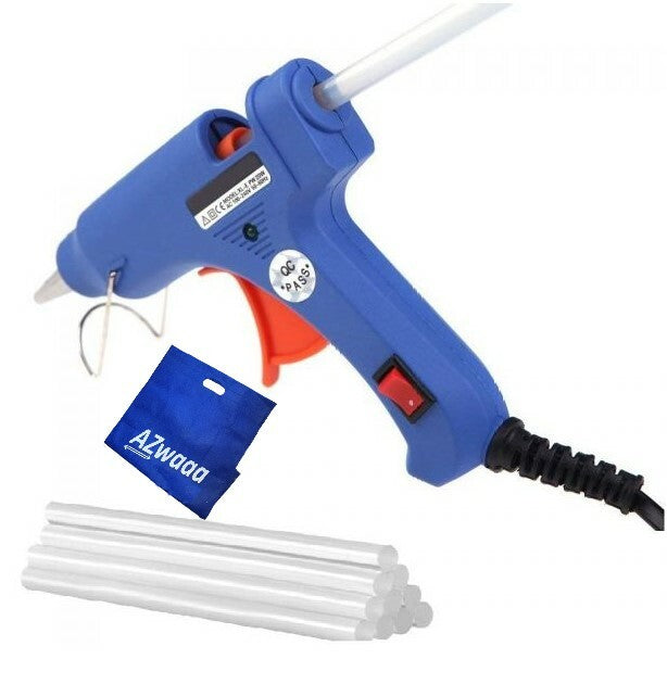 Hot Melt Glue Gun+ 10 Pcs / Set Hot Melt Glue Stick -JBY-E
مسدس شمع - مسدس غراء + 10 اصابع شمع