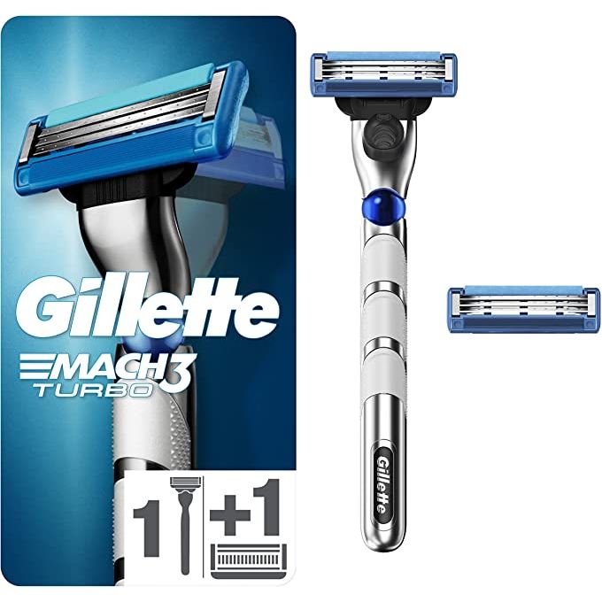 Gillette مقبض ماكينة الحلاقة ماك 3 تربو