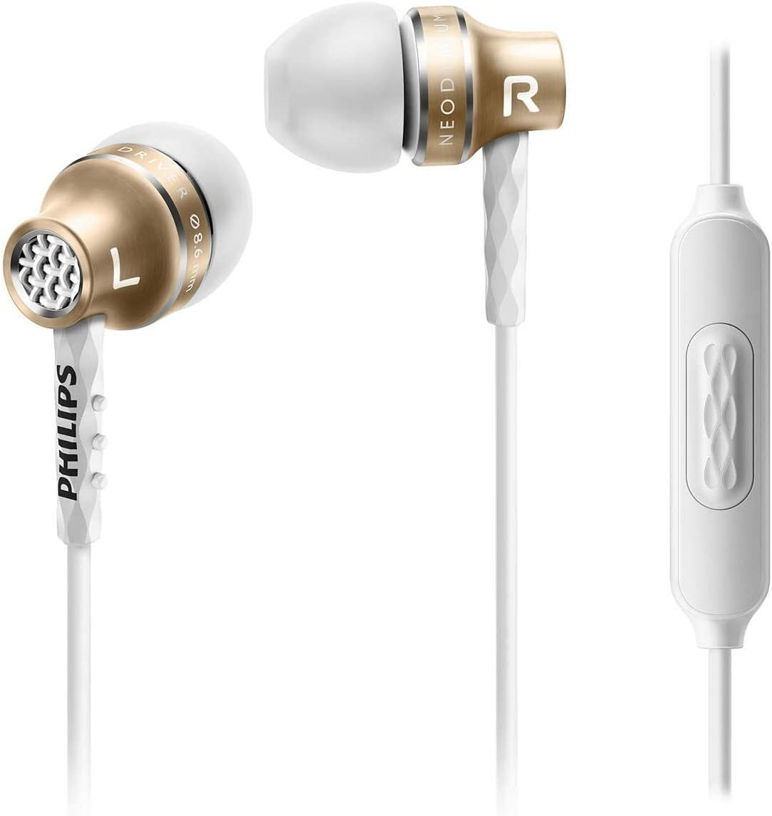 philips | SHE 9105 GD | Mic, 3.5mm, سماعه فيليبس