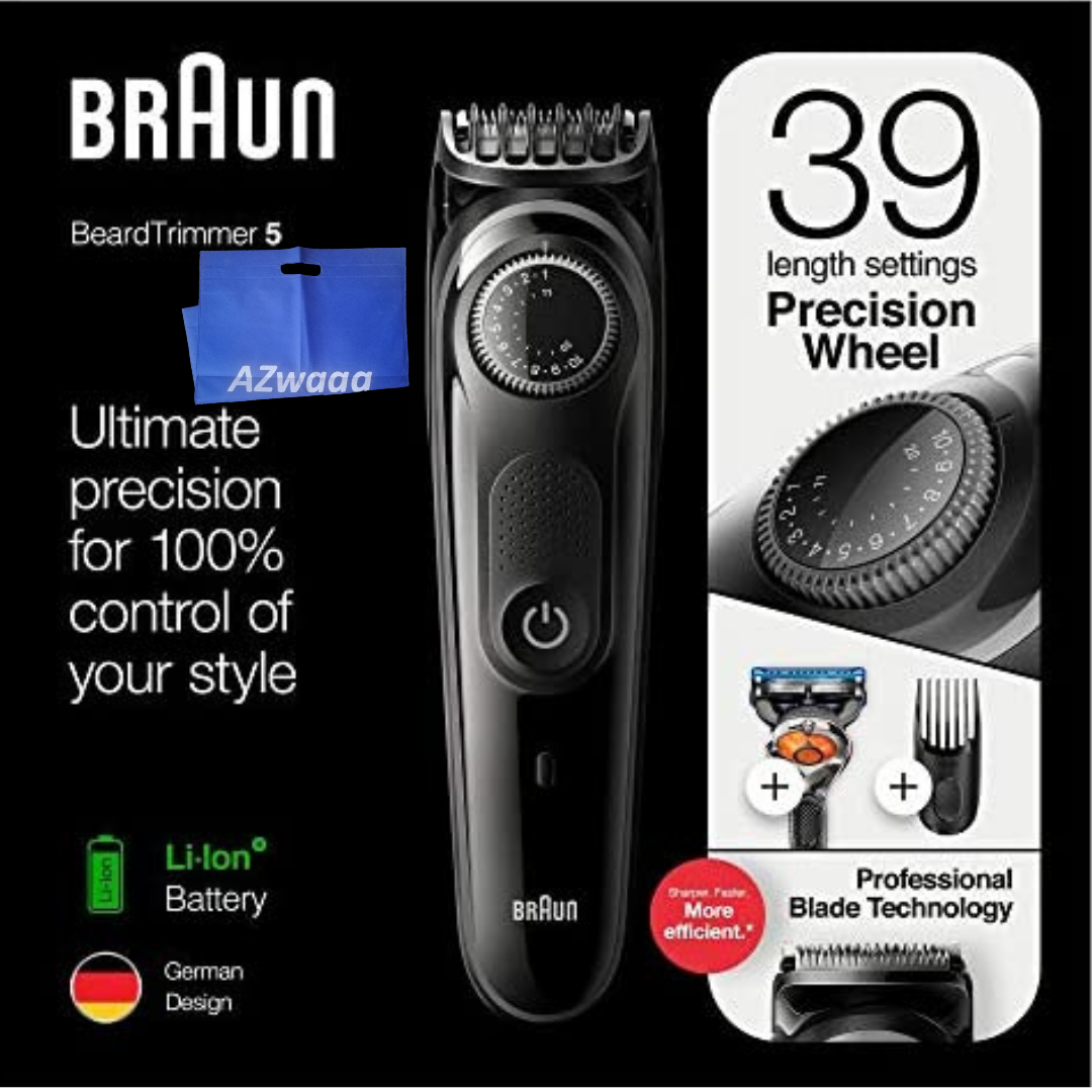 Braun Beard Trimmer BT5242 - ماكينة براون لـ تهذيب اللحية