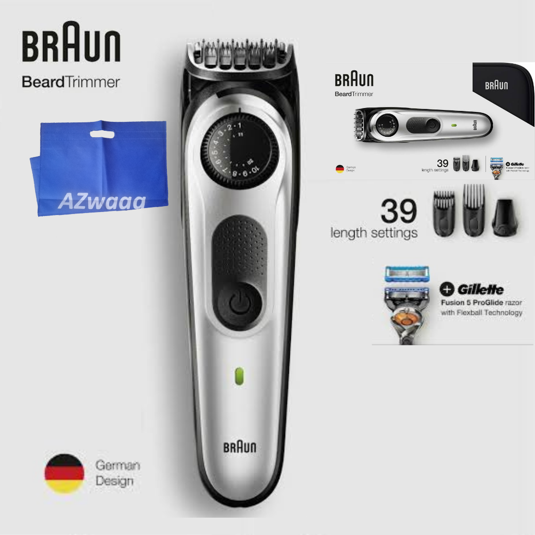 Braun Beard Trimmer BT5960 - ماكينة براون لـ تهذيب اللحية