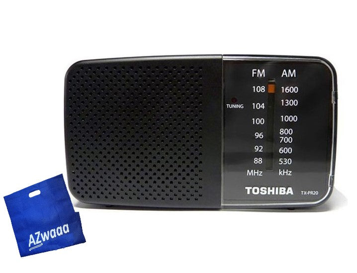Toshiba | TX-PR20 | Pocket Radio, Black, 2AA - راديومحمول للجيب