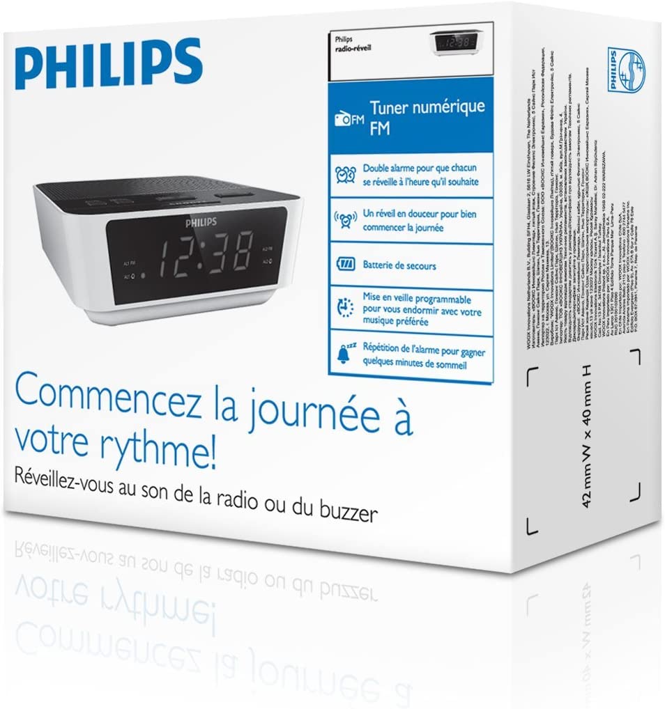 Philips | AJ 3115 w | Digital Clock Radio راديو منبه ديجيتال وبلوتوث