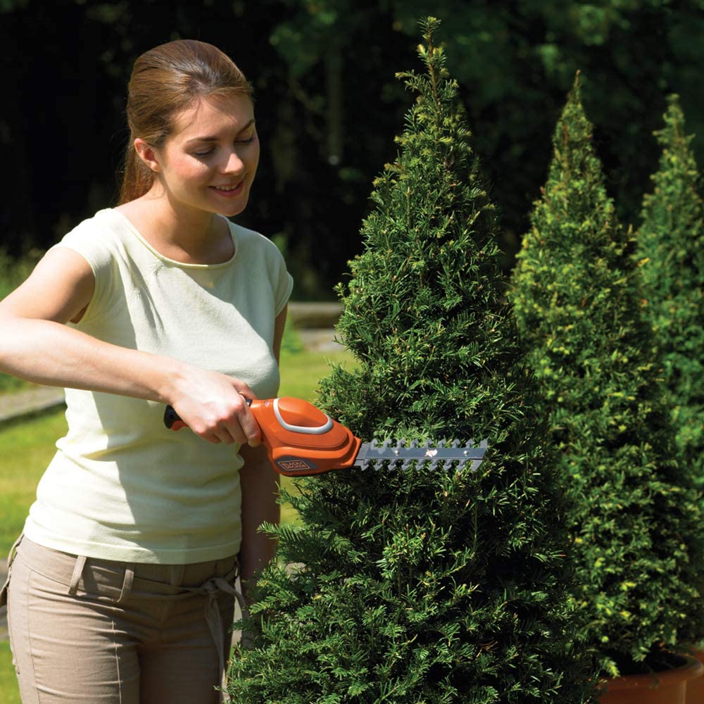 Black+Decker Cordless Garden Shear Shrubber Kit - GSL700-GB