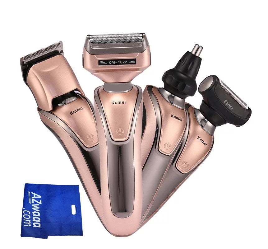 Kemei | KM 1622 | Hair clipper 4 in1  ماكينة حلاقة متعددة الاستخدامات