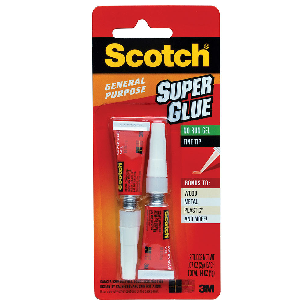 Scotch Super Glue - (2g)- 8 Pc's  l  سوبر جلو لاصق سكوتش - (2 جرام) - 8 قطعة