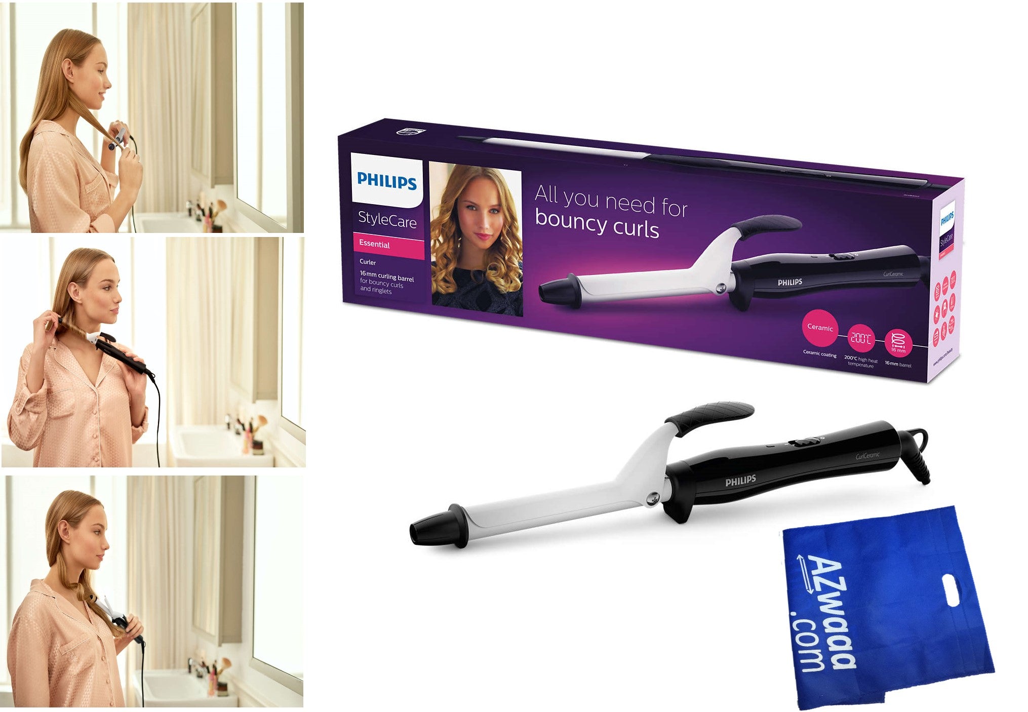 Philips | BHB 862 | Curler Style Care مكواة تجعيد الشعر