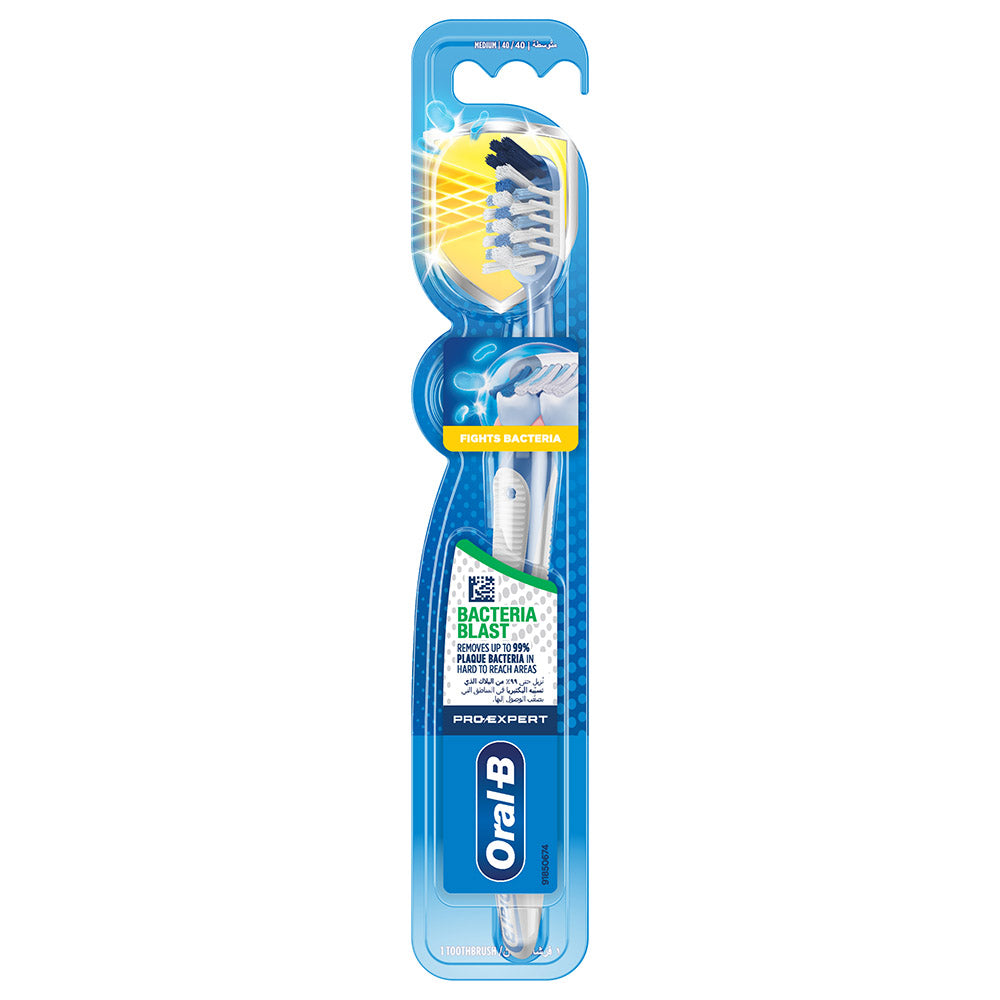 ORAL-B | فرشاة أسنان أورال بي برو إكسبرت باكتيريا بلاست متوسطة 40