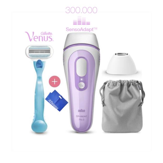 Braun | PL 3111 | Silk-expert Pro-3, 300,000flashes جهاز ازالة الشعر
