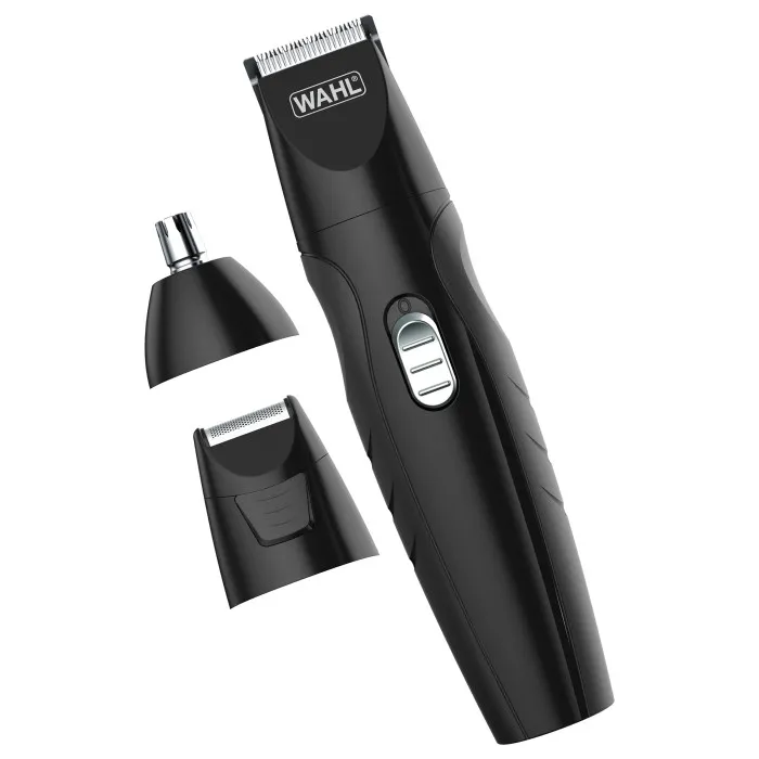 Wahl | ماكينة الحلاقة واللحية والرأس القابلة لإعادة الشحن 3 في 1 من وال،، 017-09685 , (ضمان لمدة عامين).