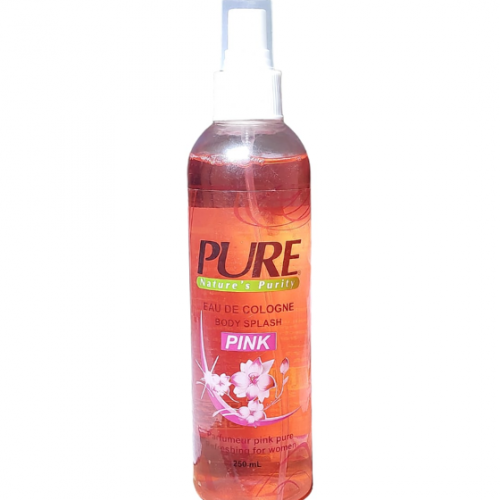 Pure | بيور - معطر للجسم بالكولونيا الوردية - طبيعية ونقاء - 250 مل