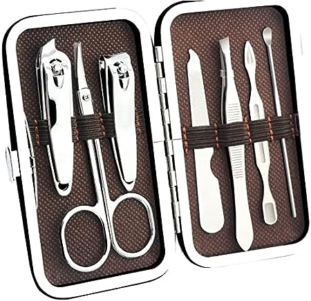 Nail Clipper Set,7 Pcs With Travel Case