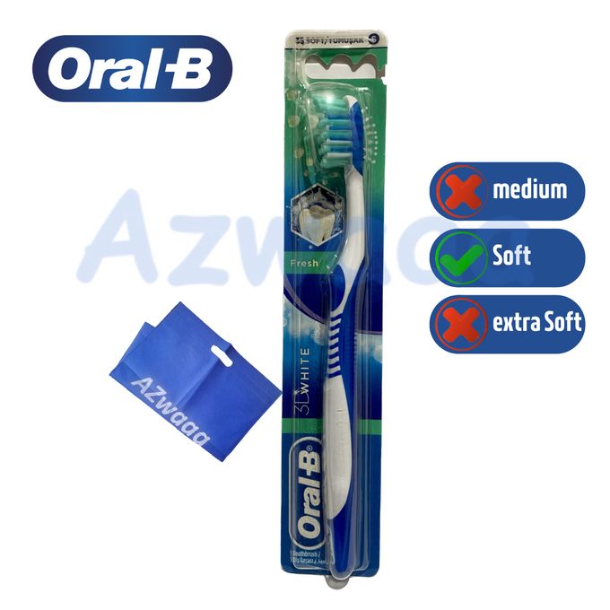 ORAL-B | فرشاة أسنان اورال بي وايت فريش ناعمة 35