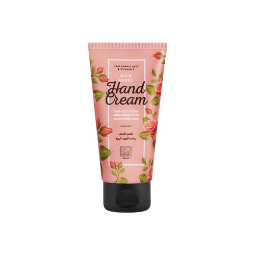 Bobana Hand Cream With Wild Roses - 50Ml  Bobana كريم اليدين من بوبانا برائحة الورود البرية - 50 مل