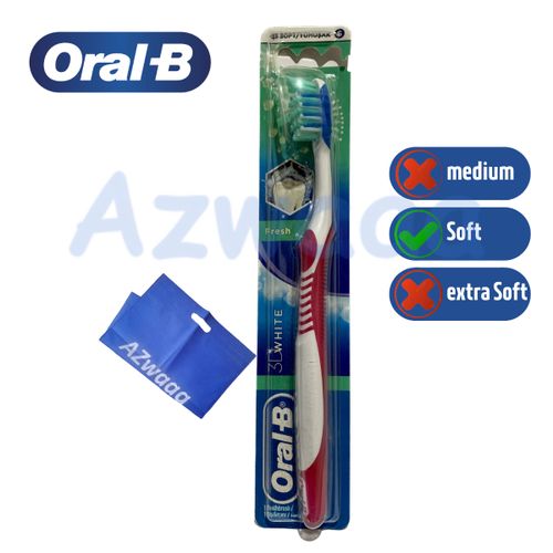 ORAL-B | فرشاة أسنان اورال بي وايت فريش ناعمة 35