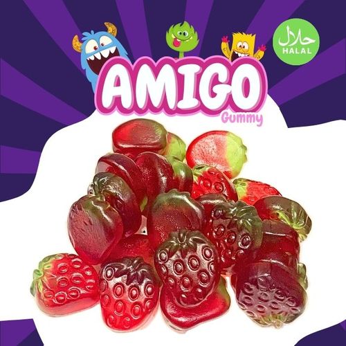 Amigo AMIGO Candy Strawberry 150gm