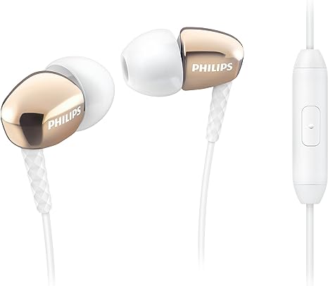 Philips SHE3905 GD In Ear Headphones With Mic