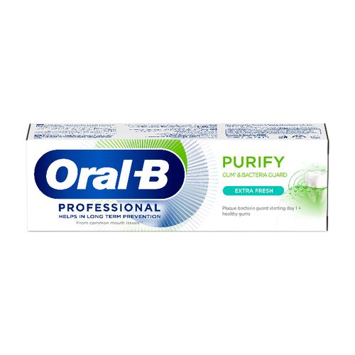 Oral-B معجون أسنان أورال بي لتنقية اللثة والحماية من البكتيريا، 75 مل