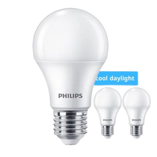 Philips Essential E27 LED 9W , 950 LUMEN , Cool Daylight - 2 PCS