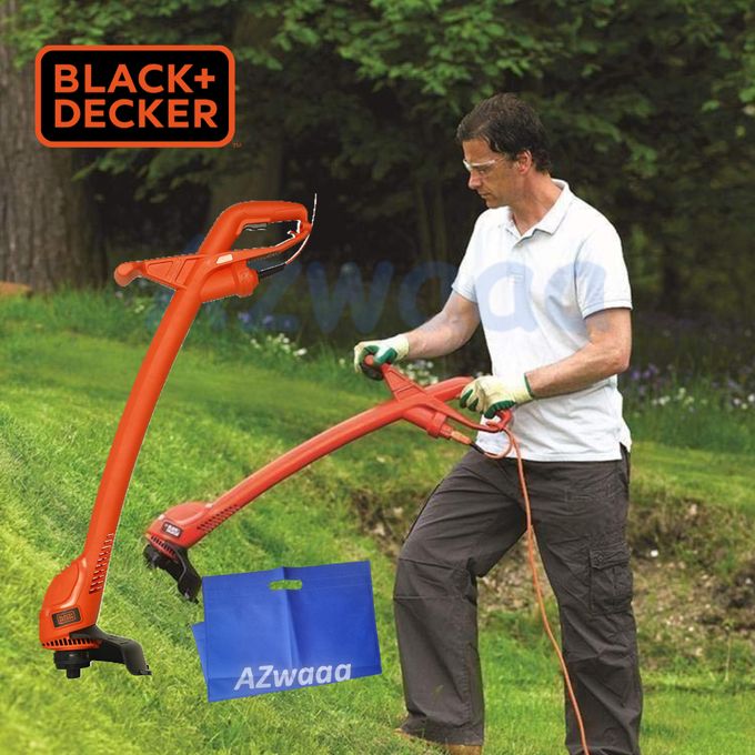 ماكينة قص وتهذيب العشب والحواف + حقيبةBLACK+DECKER Azwaaa