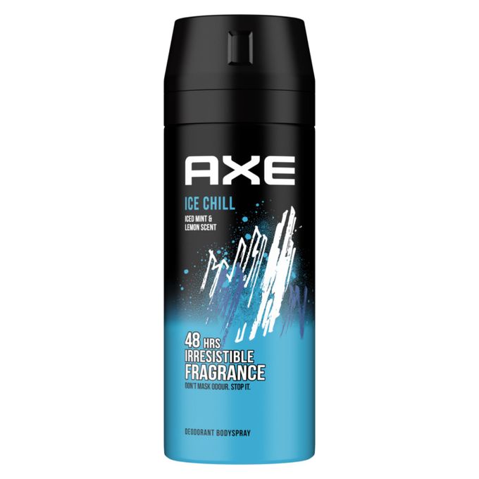 Axe Ice Chill Deodorant and Body Spray for Men - 150 ml