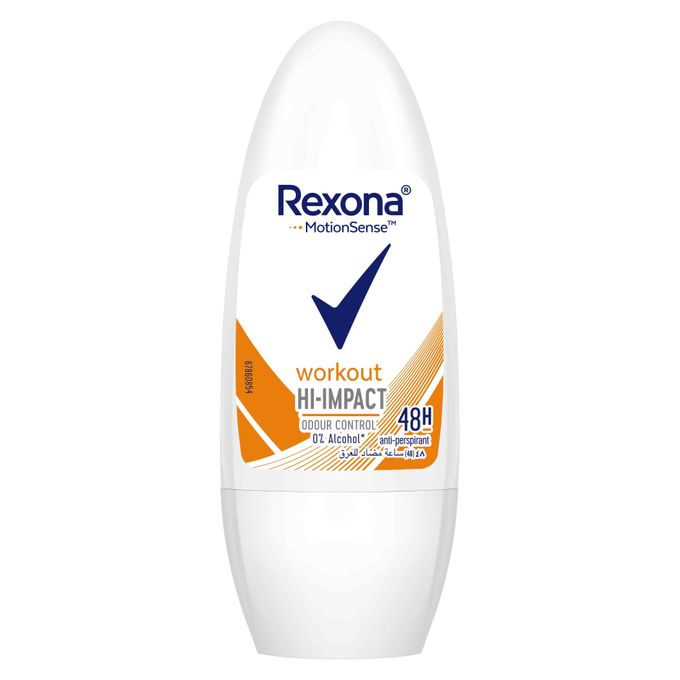 Rexona Workout Antiperspirant Roll On For Women - 50ml