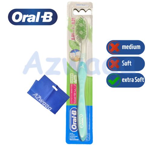 ORAL-B | فرشة اسنان اورال بي حساسة للغاية , فائقة النعومة 40 , 0.01 مم