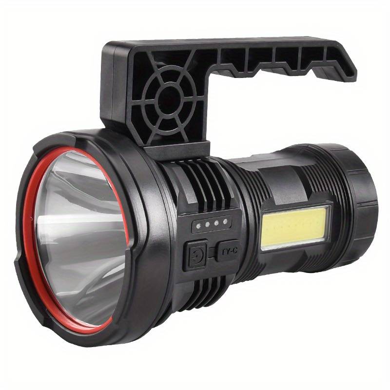 LED | Handheld Flashlight - كشاف محمول متعدد الوظائف، كشاف محمول باليد عالي الطاقة