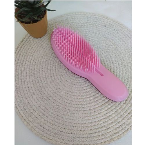 Hair Brush with Glitter Back - MULTI-COLORE